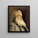 Portrait de M. Ahnger - Eero Järnefelt — gerahmtes Bild an der Wand