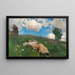 Saimi im Feld - Eero Järnefelt — gerahmtes Bild an der Wand