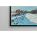 Reproduktion des Gemäldes Schneeeffekt in Louveciennes - Alfred Sisley