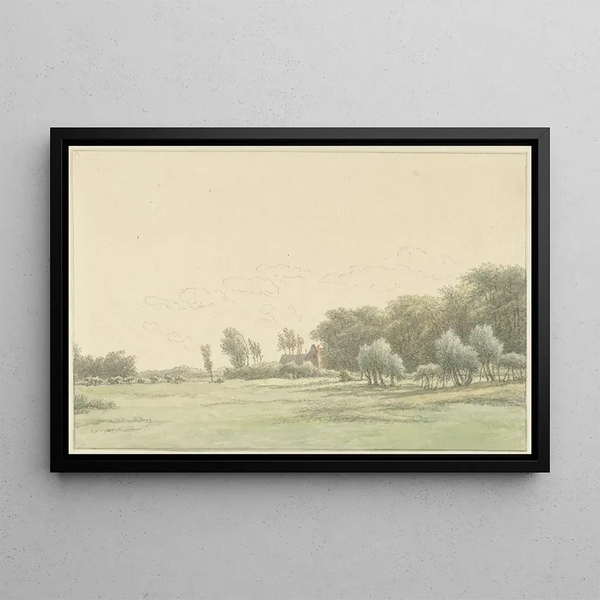 Egbert van Drielst - Landschap in de omgeving van Wageningen.webp