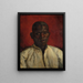Portrait - Egge Sturm-Skrla — gerahmtes Bild an der Wand