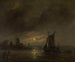 Nachtszene - Egide Linnig — Ansicht des Kunstwerks