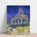 Reproduktion des Gemäldes Kirche in Auvers-sur-Oise - Vincent van Gogh