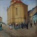 Kirche in Auscha - Emil Orlik — Ansicht des Kunstwerks
