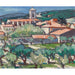 Reproduktion des Gemäldes Kirche in Cassis - Samuel John Peploe