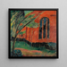 Kirche in Prerow - Alexej von Jawlensky — gerahmtes Bild an der Wand