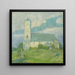 Kirche in Svinica - Stojan Ordak — gerahmtes Bild an der Wand