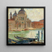 Kirche in Venedig - Carl Moll — gerahmtes Bild an der Wand