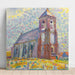 Reproduktion des Gemäldes Kirche in Zoutelande - Piet Mondrian
