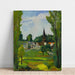 Reproduktion des Gemäldes Kirche von Vieux Moulin bei Compiègne (Oise) - Suzanne Valadon