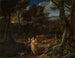Tobias und der Engel in einer Waldlandschaft - Eglon van der Neer — Ansicht des Kunstwerks