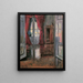 Vue de l'appartement de Léopold et Marie Czihaczek - Egon Schiele — gerahmtes Bild an der Wand