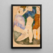 Reproduktion des Gemäldes Drei Mädchen - Egon Schiele