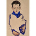 Reproduktion des Gemäldes Portrait des Jungen Herbert Reiner - Egon Schiele