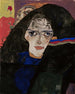 Frau in Trauer - Egon Schiele — Ansicht des Kunstwerks