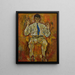 Portrait de Paris von Gütersloh 1887-1973 - Egon Schiele — gerahmtes Bild an der Wand