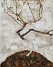 Kleines Baum am Ende des Herbstes - Egon Schiele — Ansicht des Kunstwerks