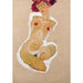 Reproduktion des Gemäldes Nacktes weibliches Mädchen in Hockstellung - Egon Schiele