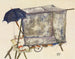 Chariot de rue - Egon Schiele — Ansicht des Kunstwerks