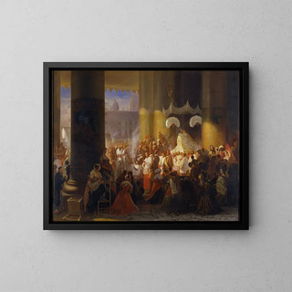 Egron Lundgren - Procession at the Feast of Corpus Christi in Rome.webp