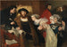 Christian II signiert den Befehl zur Hinrichtung von Torben Oxe - Eilif Peterssen — Ansicht des Kunstwerks