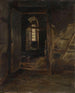 Innenansicht einer Scheune - Eilif Peterssen — Ansicht des Kunstwerks