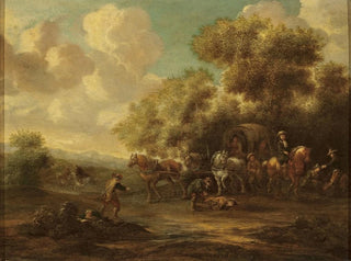 Angriff auf Reisende - Eise Aetes Ruytenbach — Ansicht des Kunstwerks
