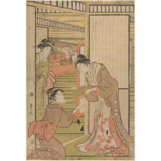 Eishi Hosoda - Three Women at Open Door.webp