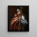 Apostel St. Thaddäus Jude - El Greco — gerahmtes Bild an der Wand