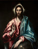 Der Christus als Retter - El Greco — Ansicht des Kunstwerks