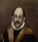 Portrait eines alten Mannes - El Greco Domenikos Theotokopoulos — Ansicht des Kunstwerks