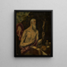 Saint Jérôme en pénitence - El Greco — gerahmtes Bild an der Wand