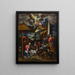 L'Anbetung der Hirten - El Greco — gerahmtes Bild an der Wand