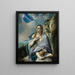 La Madeleine pénitente - El Greco — gerahmtes Bild an der Wand