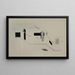 Kestnermappe Proun Rob Levnis und Chapman GmbH Hannover 6 - El Lissitzky — gerahmtes Bild an der Wand