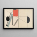 Wendingen - El Lissitzky — gerahmtes Bild an der Wand