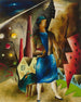 L'Expulsion - Eldzier Cortor — Ansicht des Kunstwerks