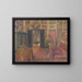Atelier - Elemér Halász-Hradil — gerahmtes Bild an der Wand
