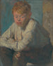 Junge mit roten Haaren - Elemér Halász-Hradil — Ansicht des Kunstwerks