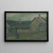 Früher Abend - Elemér Halász-Hradil — gerahmtes Bild an der Wand