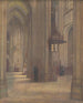 Innenansicht der Kathedrale Sainte-Élisabeth - Elemér Halász-Hradil — Ansicht des Kunstwerks