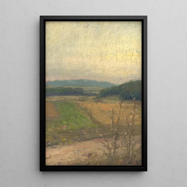 Elemr HalszHradil - Landscape with Hills in the Background.webp