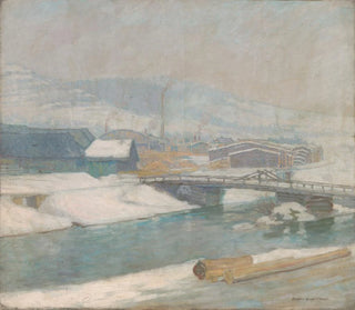 Der Mühle von Margecany - Elemér Halász-Hradil — Ansicht des Kunstwerks