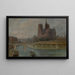 Paris - Elemér Halász-Hradil — gerahmtes Bild an der Wand