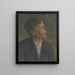 Junge Bauer - Elemér Halász-Hradil — gerahmtes Bild an der Wand
