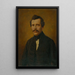 Reproduktion des Gemäldes Portrait d'Imrich Szab - Elemér Halász-Hradil
