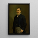 Portrait de Pavel Halmi - Elemér Halász-Hradil — gerahmtes Bild an der Wand