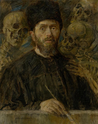 Elemr HalszHradil - Self portrait.webp