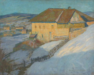 Pays d'hiver - Elemér Halász-Hradil — Ansicht des Kunstwerks