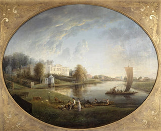 Haus des Papstes in Twickenham - Elias Martin — Ansicht des Kunstwerks